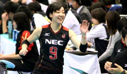 正里菜選手(Rina Sho)NECレッドロケッツ【ﾊﾞﾚｰﾎﾞｰﾙVﾌﾟﾚﾐｱﾘｰｸﾞ女子2016-2017】2016.11.12船橋アリーナ