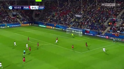 Sandro Ramirez Goal HD - Portugal U21 0 - 2 Spain U21 - 20.06.2017 (Full Replay)