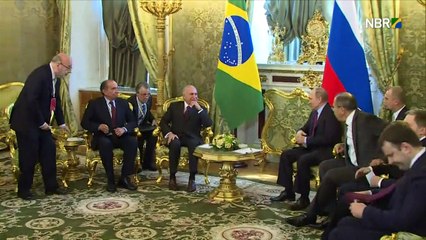 Temer assina acordos com Putin