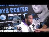 Lamont peterson post fight interview after tko win EsNews
