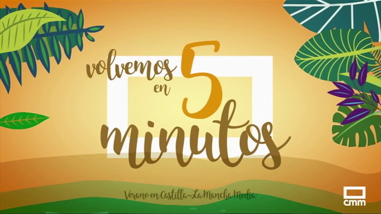 CMM (Castilla-La Mancha Media) - Continuidad Verano (2017) - Cortinilla 'Volvemos en 5 Minutos'