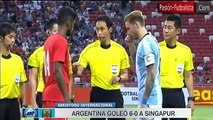 Singapur vs Argentina 0 6 Resumen & Todos los Goles Amistoso Internacional [Friendly Match