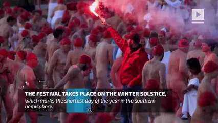 Aussies bare all, go skinny-dipping for winter solstice