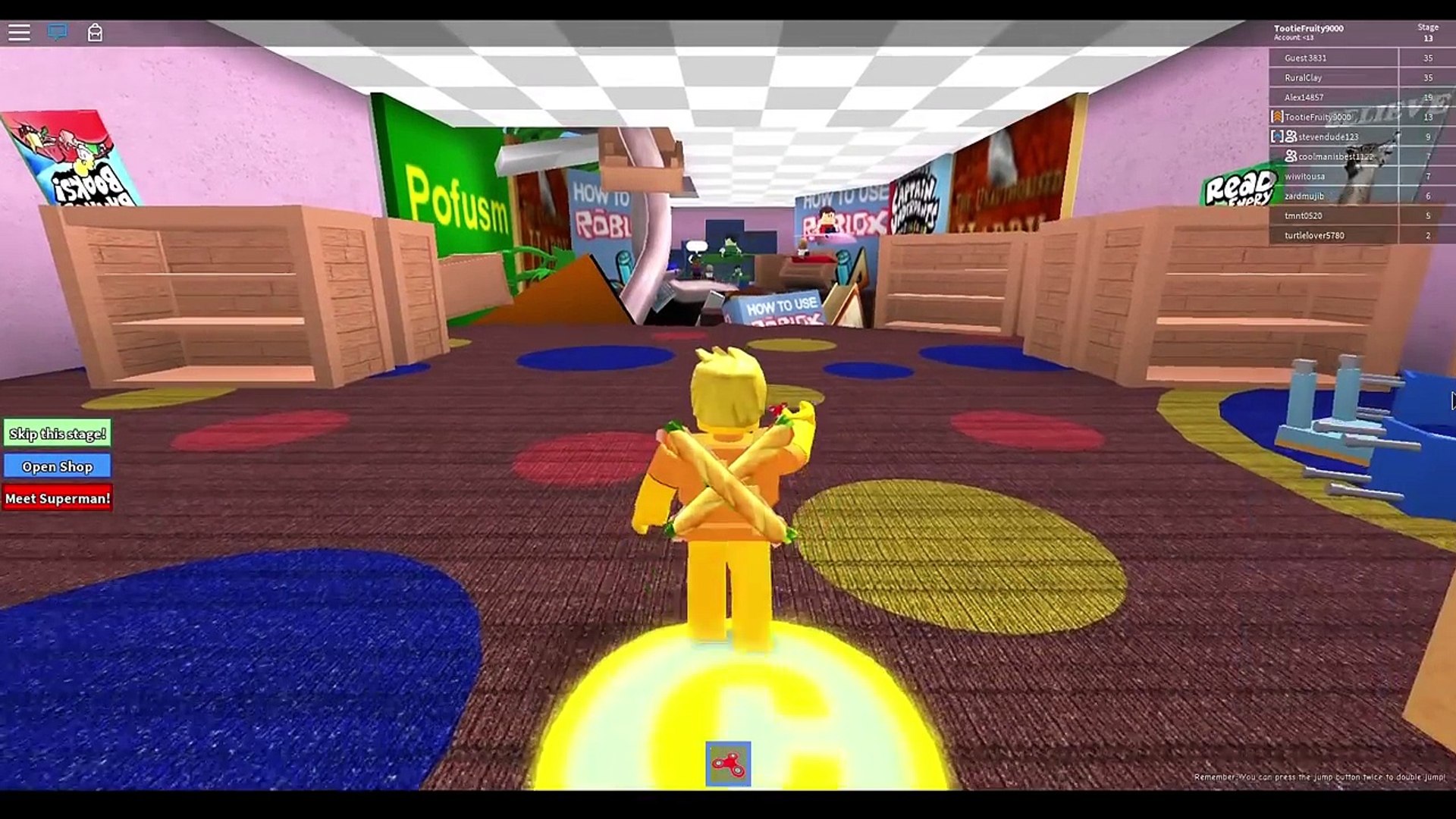 Annoying Orange Plays Roblox Stop Professor Poopypants Video - get eaten by spongebob roblox