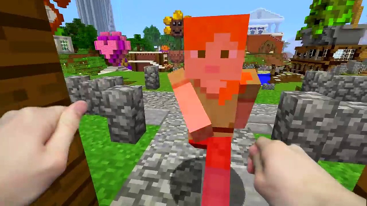 REALISTIC MINECRAFT ALEX TURNS GOOD!