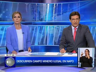 Descubren e intervienen campamento de minería ilegal en Napo