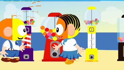 Monica Toy Crying Colors FACE with Milk Bottle. New Finger Family Nursery Rhymes