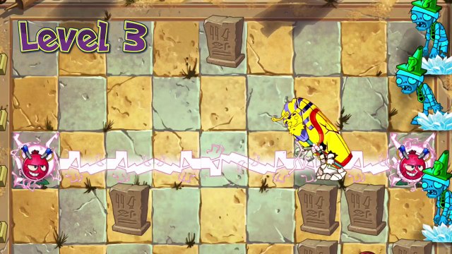 Every Plant Power Up! Plants vs Zombies 2 vs Pharaoh Zombie PVZ (Plantas Contra Zombies 2)