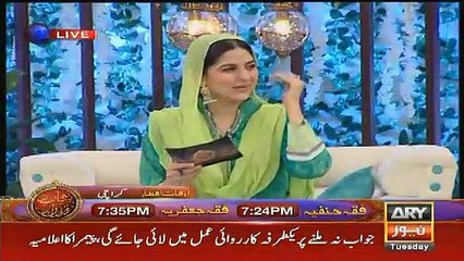 Sanam Baloch and Nadia Khan making fun of Aami Liaquat