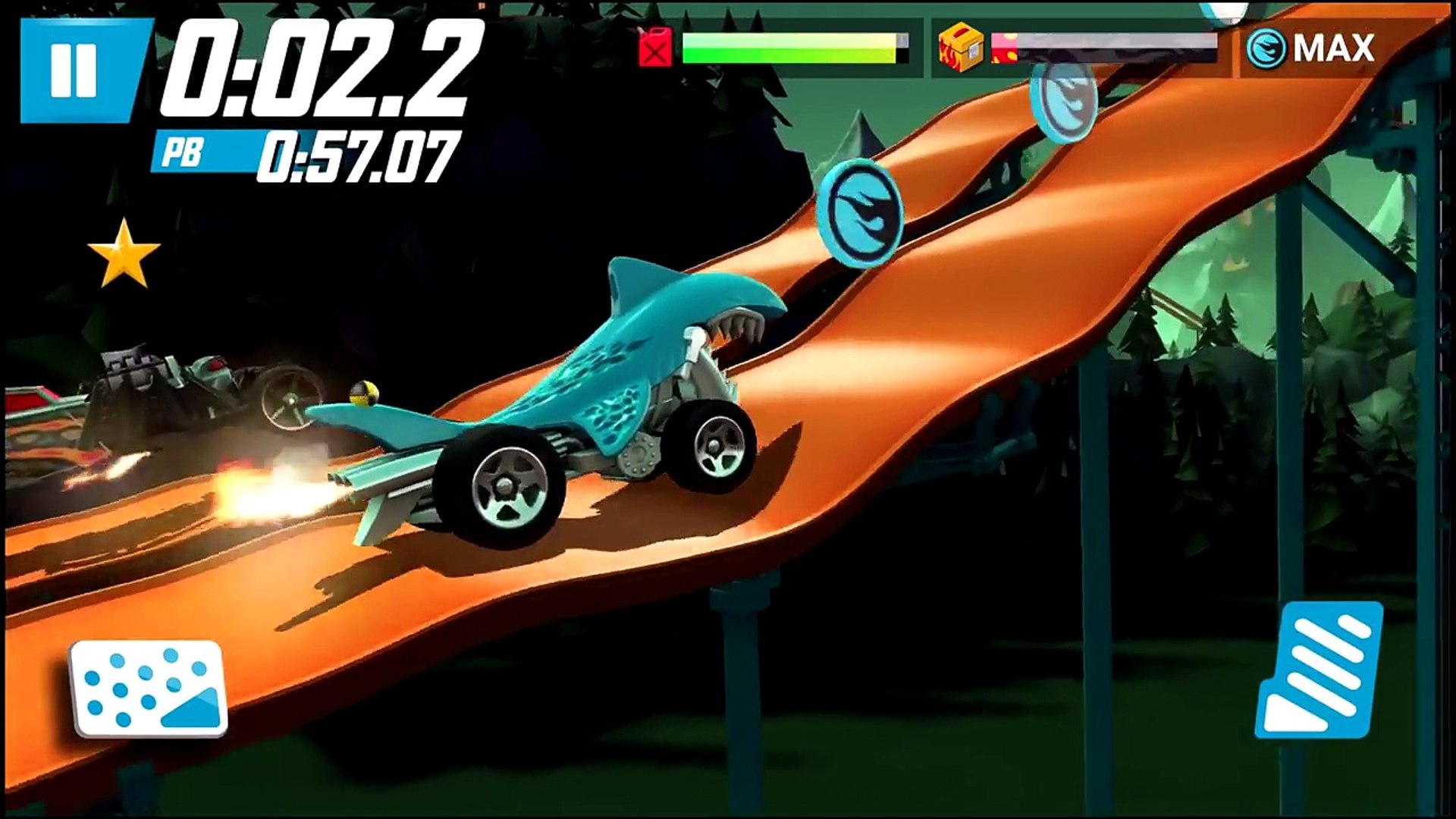 hot wheels race off lightning mcqueen