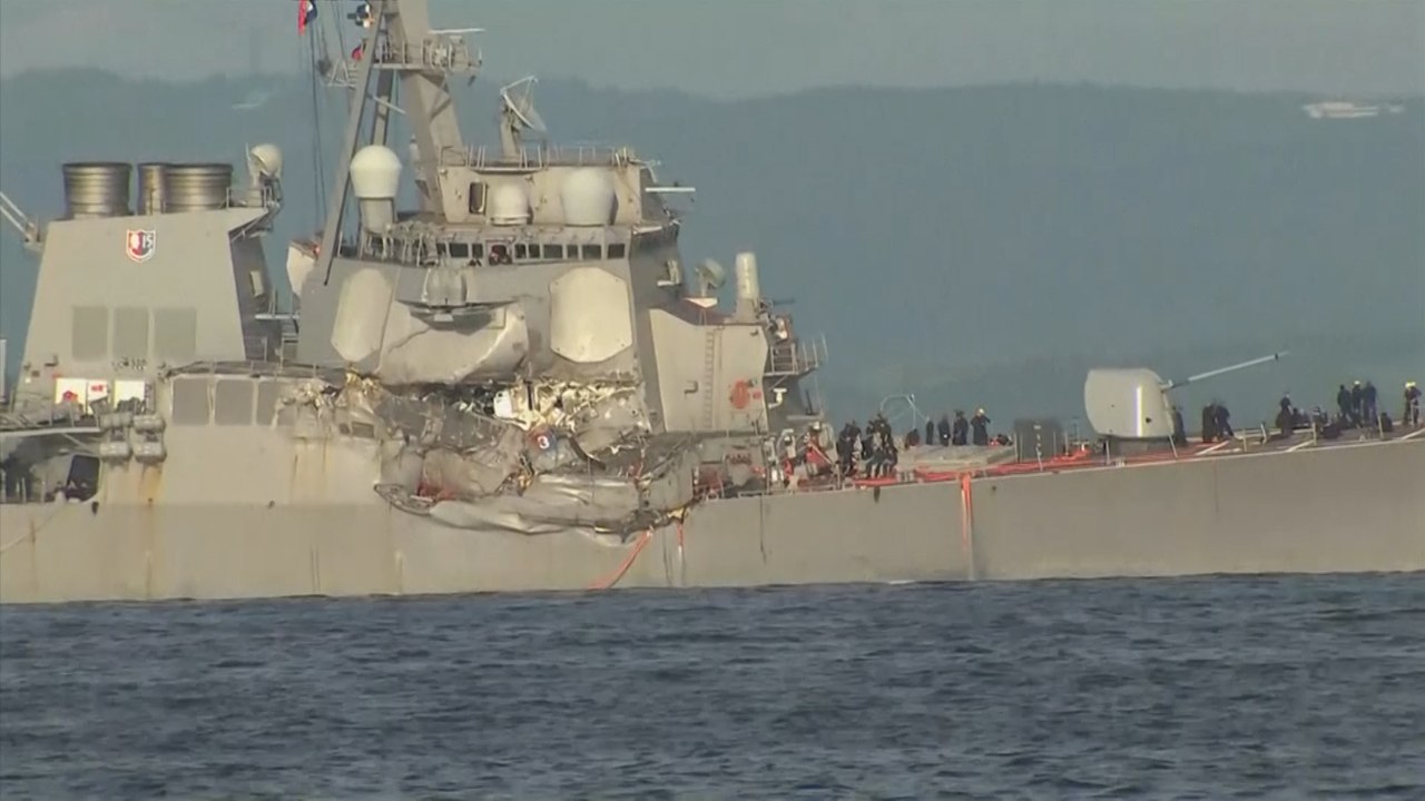 The agonizing choice USS Fitzgerald sailors had to make