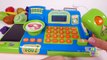 CASH REGISTER TOY PLAYSET for Children Learn Colors with Fruits and Vegetables