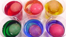 Colores Bricolaje huevo cómo Niños Aprender hacer arco iris receta el para juguete Crear un arco iris de colores los huevos pampam, super
