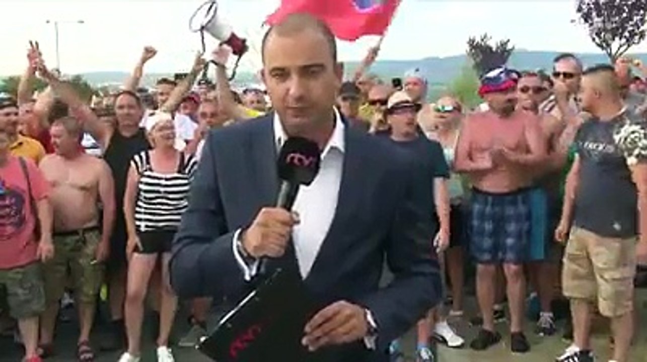 Správy RTVS - holý zadok v priamom prenose