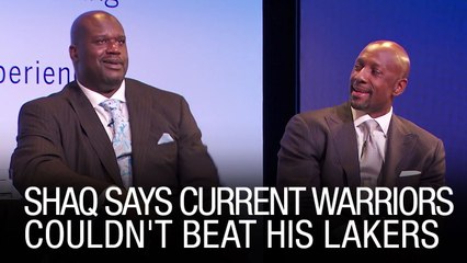 Shaq Says Current Warriors Couldn't Beat His Lakers