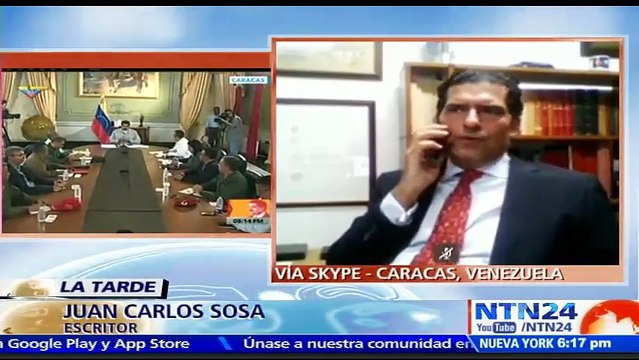 “En Venezuela existe un vacío de poder porque tenemos un régimen que viola sistemáticamente los DD. HH.”: abogado Juan Carlos Sosa a NTN24