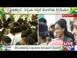 P.V.Sindu Gets A Grand Welcome Back Home