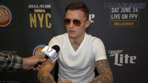 James Gallagher ready to fight for Bellator's featherweight title now