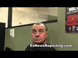 hall of fame trainer big fan of danny garcia EsNews