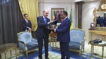 Başbakan Yardımcısı Kurtulmuş, Kongo Cumhuriyeti Cumhurbaşkanı Denis Sassou Nguesso Ile Görüştü