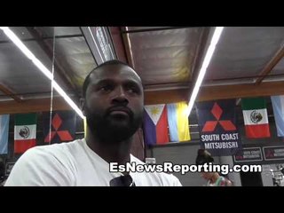 steve forbes in camp sparring maidana for mayweather 2 fight - EsNews boxing