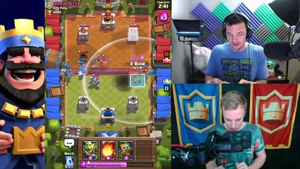 Clash Royale TRIPLE ELIXIR MODE! (feat. Nickatnyte)