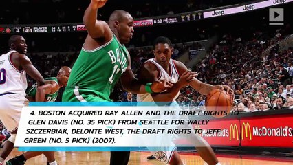 5 of the most significant NBA Draft day trades in history