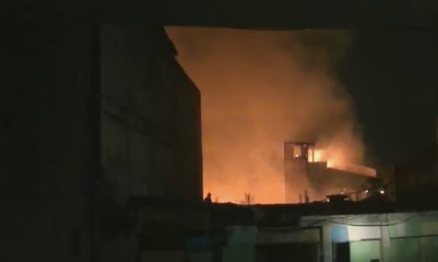 Puluhan Lapak di Pasar Kebayoran Lama Hangus Terbakar