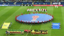 México sufre pero remonta a Nueva Zelanda, Portugal gana a Rusia