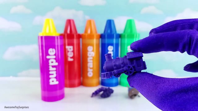 Les meilleures les couleurs pour géant Apprendre entaille garderie porc rimes jouet vidéo Jr peppa crayons surprise