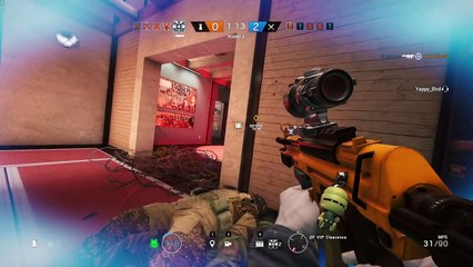 Fastest 1v5 ACE Rainbow Six Siege