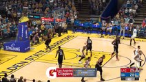 NBA 2K17 Stephen Curry,Kevin Durant & Klay Thompson Highlights vs