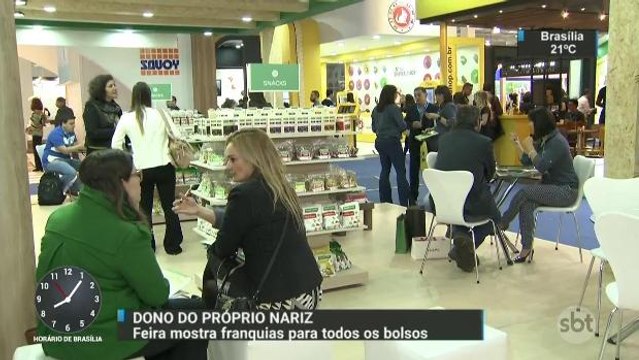 Feira oferece opções para quem quer ter o próprio negócio