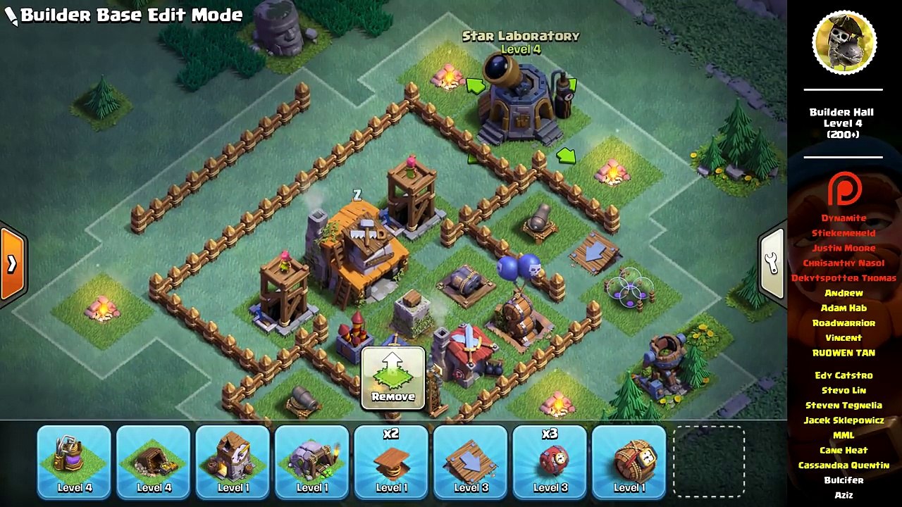 Best Builder Hall 4 Base Bh4 For Versus Battle Tested At 2300 Trophy Clash Of Clans Video Dailymotion