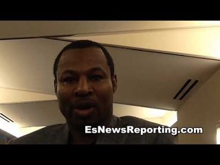 shane mosely when he was fighting why he was nervous that he wasnt nervous EsNews