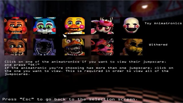 ALL JUMPSCARES Five Nights At Freddy's 1, 2, 3, 4 (FNAF, FNAF 2