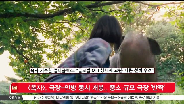 [옥자], 극장-안방 동시 개봉..중소 규모 극장 '반짝'