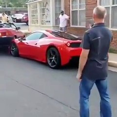 What would you do if this was your Ferrari?