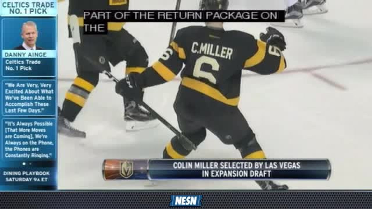 NESN Sports Today: Patrice Bergeron On Bruins Losing Colin Miller