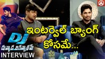 Allu Arjun Special look for Intervel Bang | Namaste Telugu