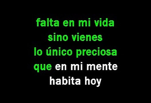 Cafe Tacuba - Eres (Karaoke)