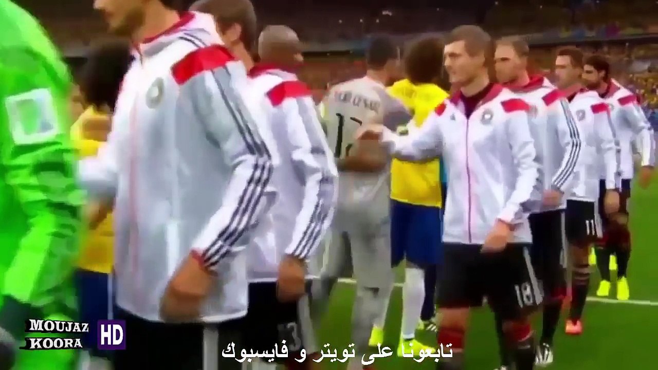جنون رؤوف خليف على مباراة المانيا والبرازيل 7 1 HD