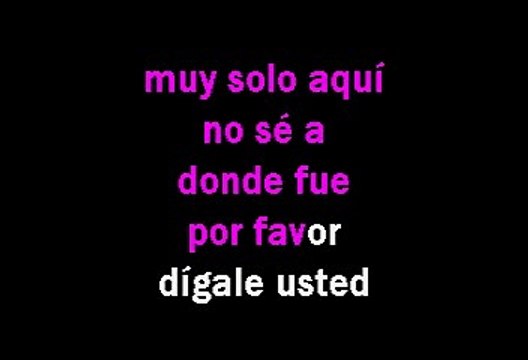 David Bisbal - Digale (Karaoke)