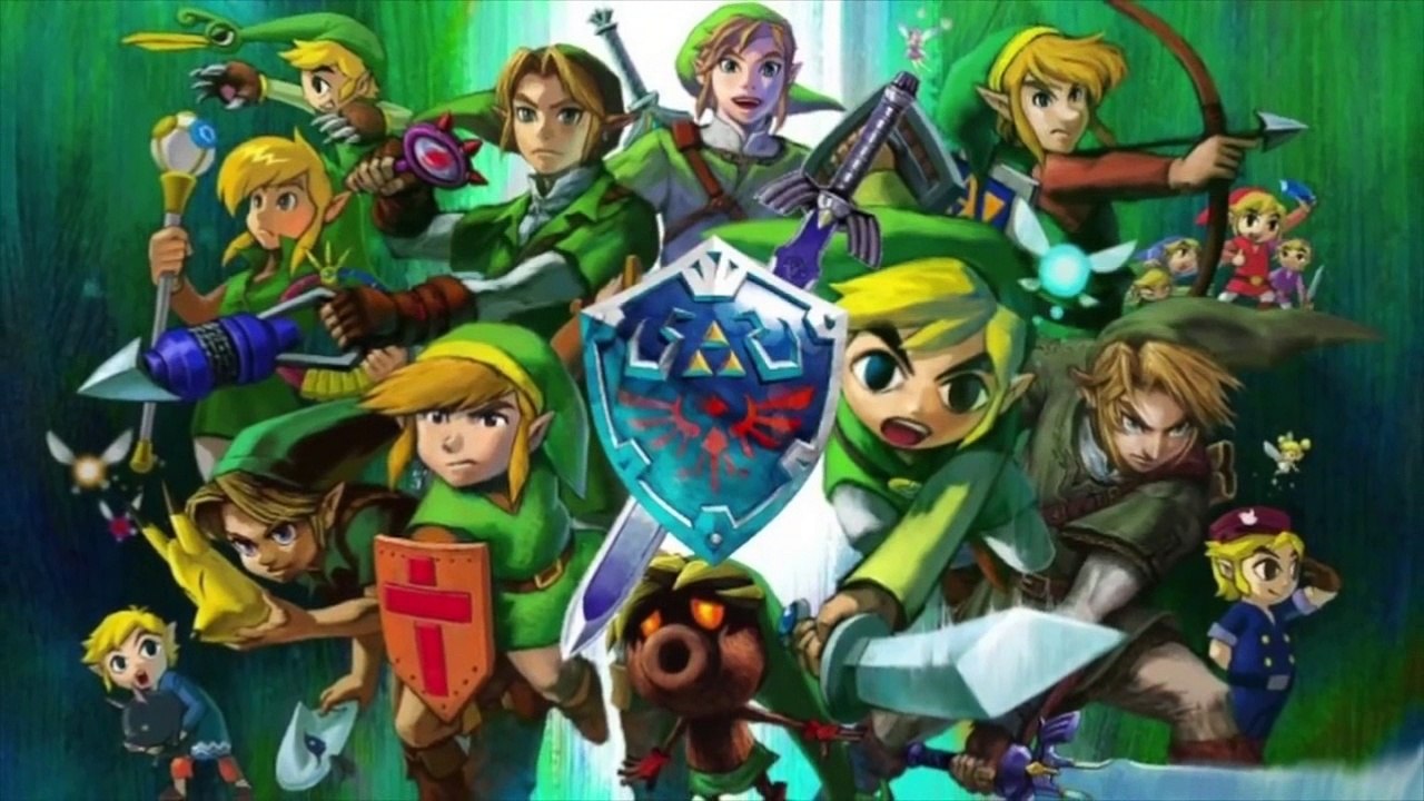 Evolution of ZELDA & Evolution of Video Game Graphics 1962-2017