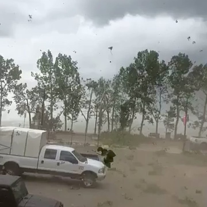 Severe Weather Hits Alberta, Damages Area Around Sylvan Lake