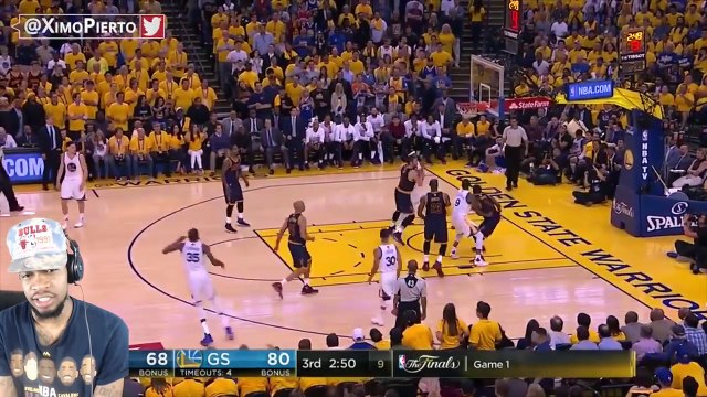 CAVS IN 6TH!!!!!! CAVALIERS vs WARRIORS FINALS GAME 1 REACTION!