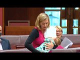 In a Parliament First, Australian Senator Breastfeeds Baby While Giving Speech