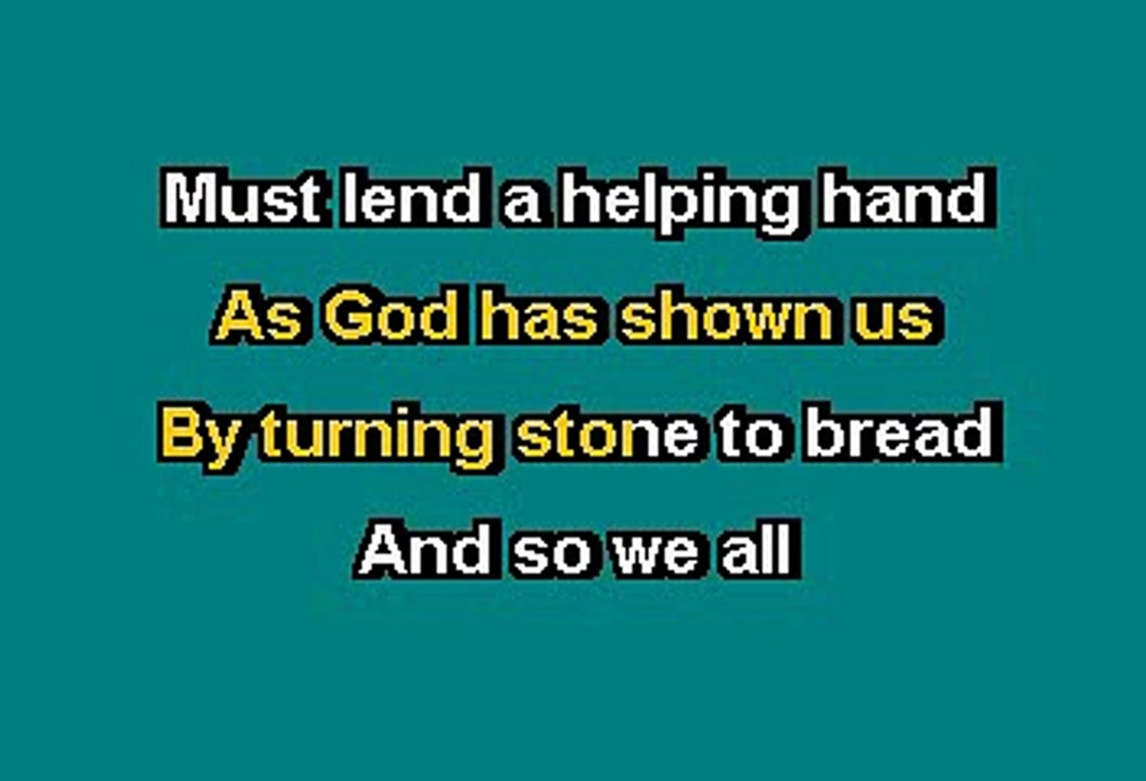 Michael Jackson - We Are The World (Karaoke)