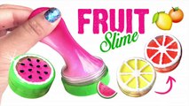 DIY COLOR CHANGING Fruit Slime!! Easy Summer DIY & Slime Hacks!
