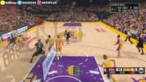 NBA 2K17 MyCAREER LaMelo Ball #5 HALF COURT SHOT! The New Showtime Lakers!